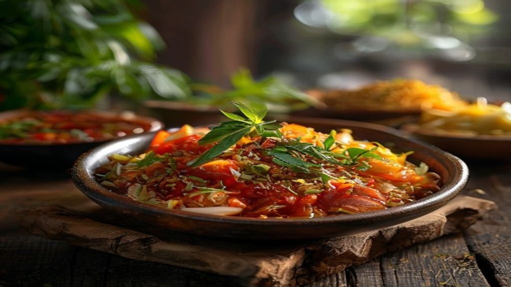 Makanan khas Jawa Timur seperti rawon dan gudeg
