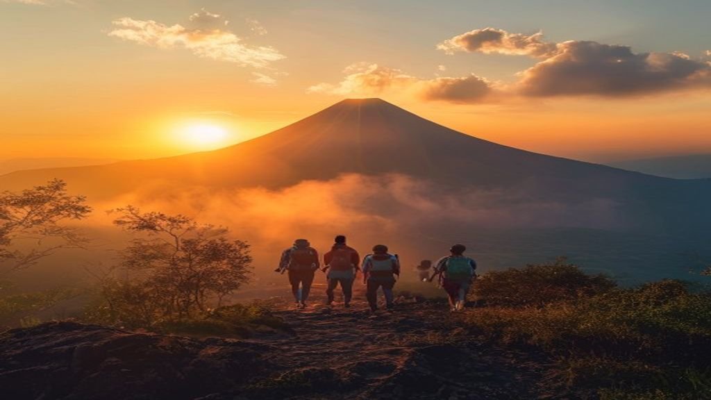 Pemandangan alam Jawa Timur yang indah dan menarik.