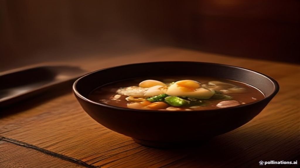 Piring saji berisi rujak cingur otentik khas kuliner Jawa Timur dengan bumbu petis hitam gurih.